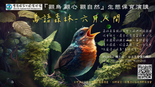 觀鳥．觀心．觀自然：鳥語森林-六月人間