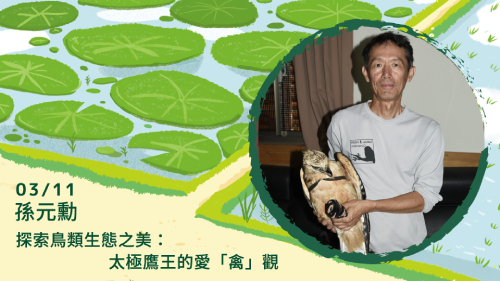探索鳥類生態之美：太極鷹王的愛「禽」觀