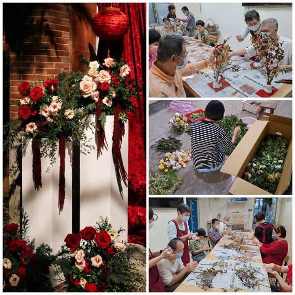 婚禮結束後，讓花朵繼續綻放